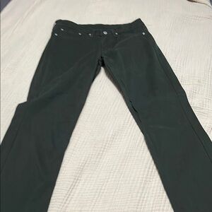 Levi's Green Bootcut Jeans with Sturdy Fabric